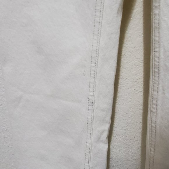 NWT Abercrombie & Fitch 90s straight ultra high rise curve love cream - Picture 3 of 13